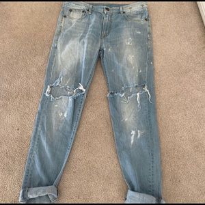 R13 Distressed Jeans